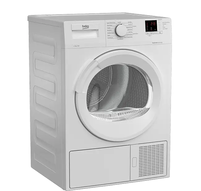Beko DTLP81141W 8kg Heat Pump Tumble Dryer - White