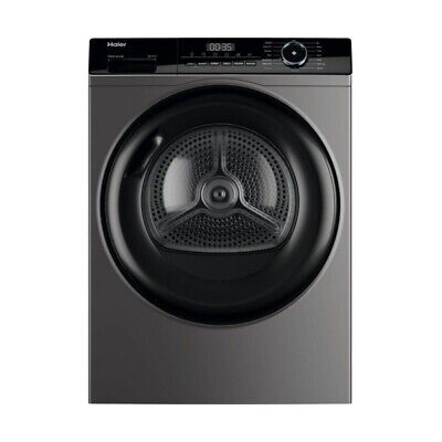 Haier HD90-A2939S-UK 9kg Heat Pump Tumble Dryer - Graphite