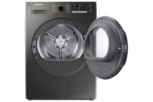 Samsung DV90TA040AN Series 5 9kg Heat Pump Tumble Dryer - Platinum Silver