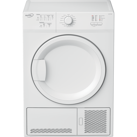 [ZDCT700W] Zenith ZDCT700W 7kg Condenser Tumble Dryer - White