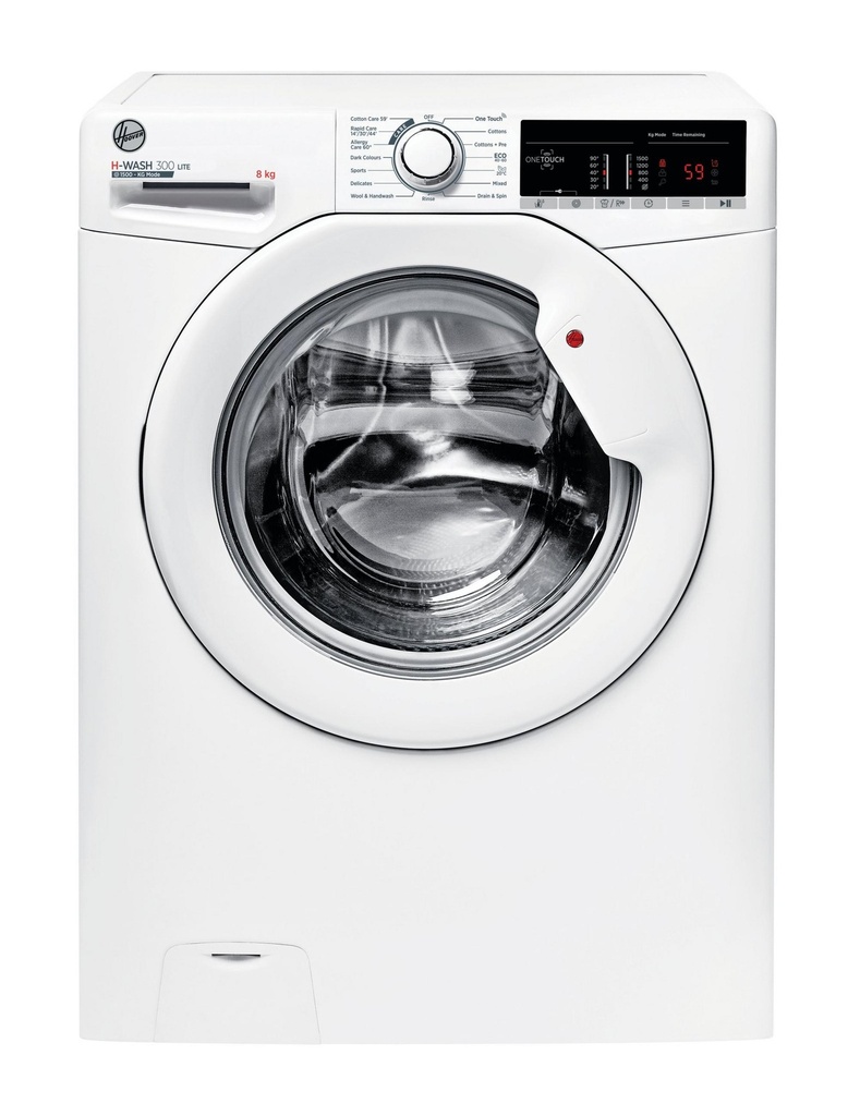 Hoover H3W58TE 8kg 1500 Spin Washing Machine with NFC Connection - White