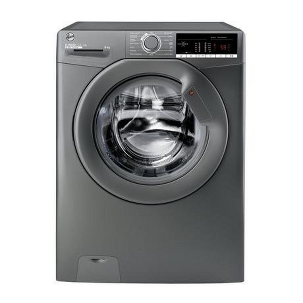 Hoover H3W58TGGE 8kg 1500 Spin Washing Machine with NFC Connection - Graphite