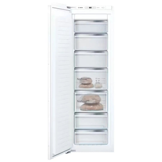 Bosch GIN81VEE0G 55.8cm Built In Total No Frost Freezer - White