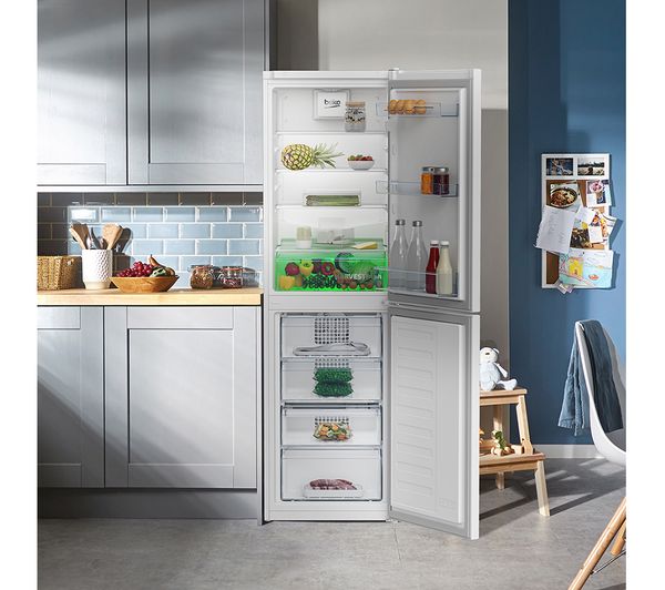 Beko CNG4582VW 54cm 50/50 Frost Free Fridge Freezer - White