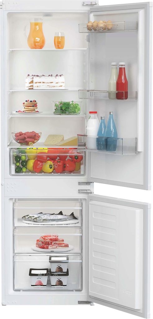 [ZICSD473] Zenith ZICSD473 54cm 70/30 Manual Integrated Fridge Freezer