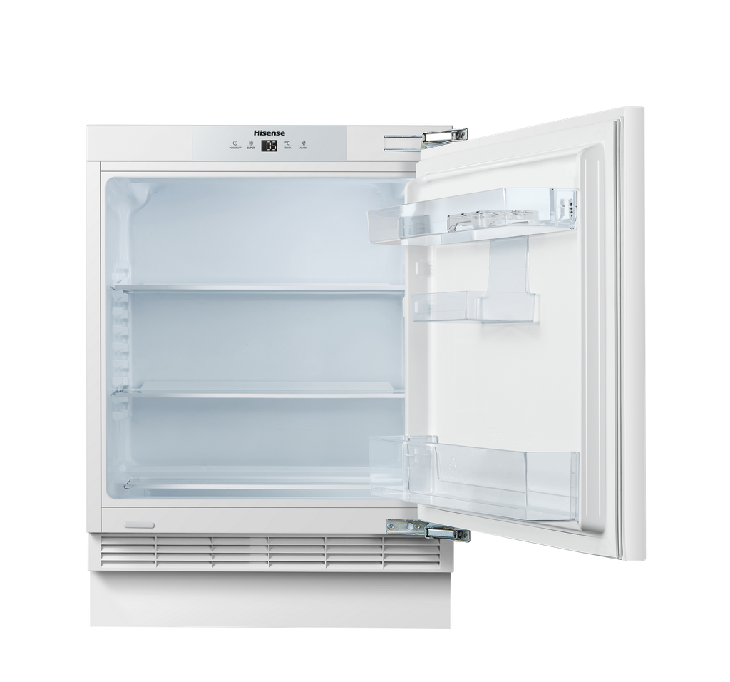 Hisense RUL178D4AWE 59.5cm Intergrated Undercounter Larder Fridge - White