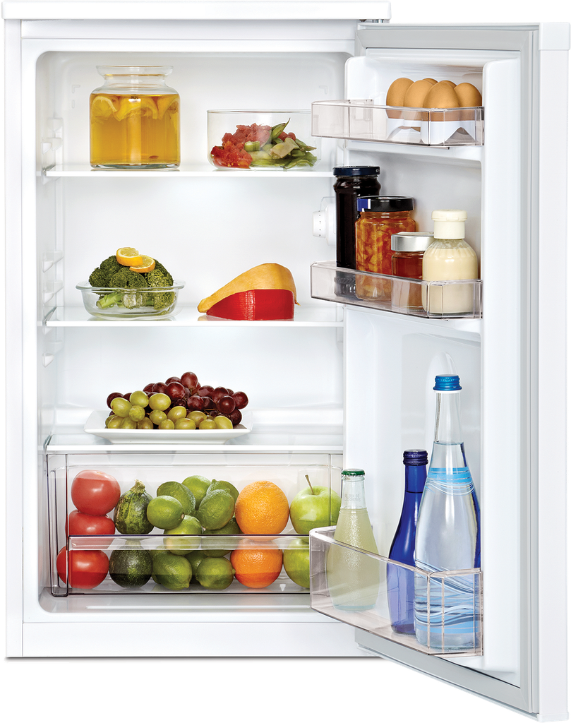 Zenith ZLS3481W 47.5cm Under Counter Larder Fridge - White