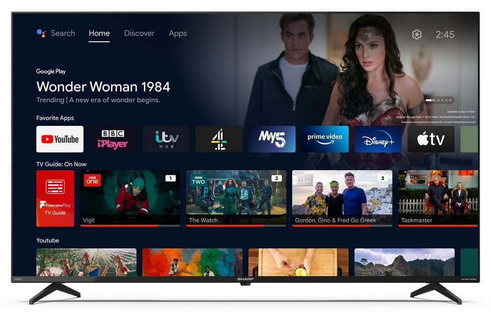 Sharp 4T-C55FN2KL2AB 55" 4K Ultra HD Smart TV