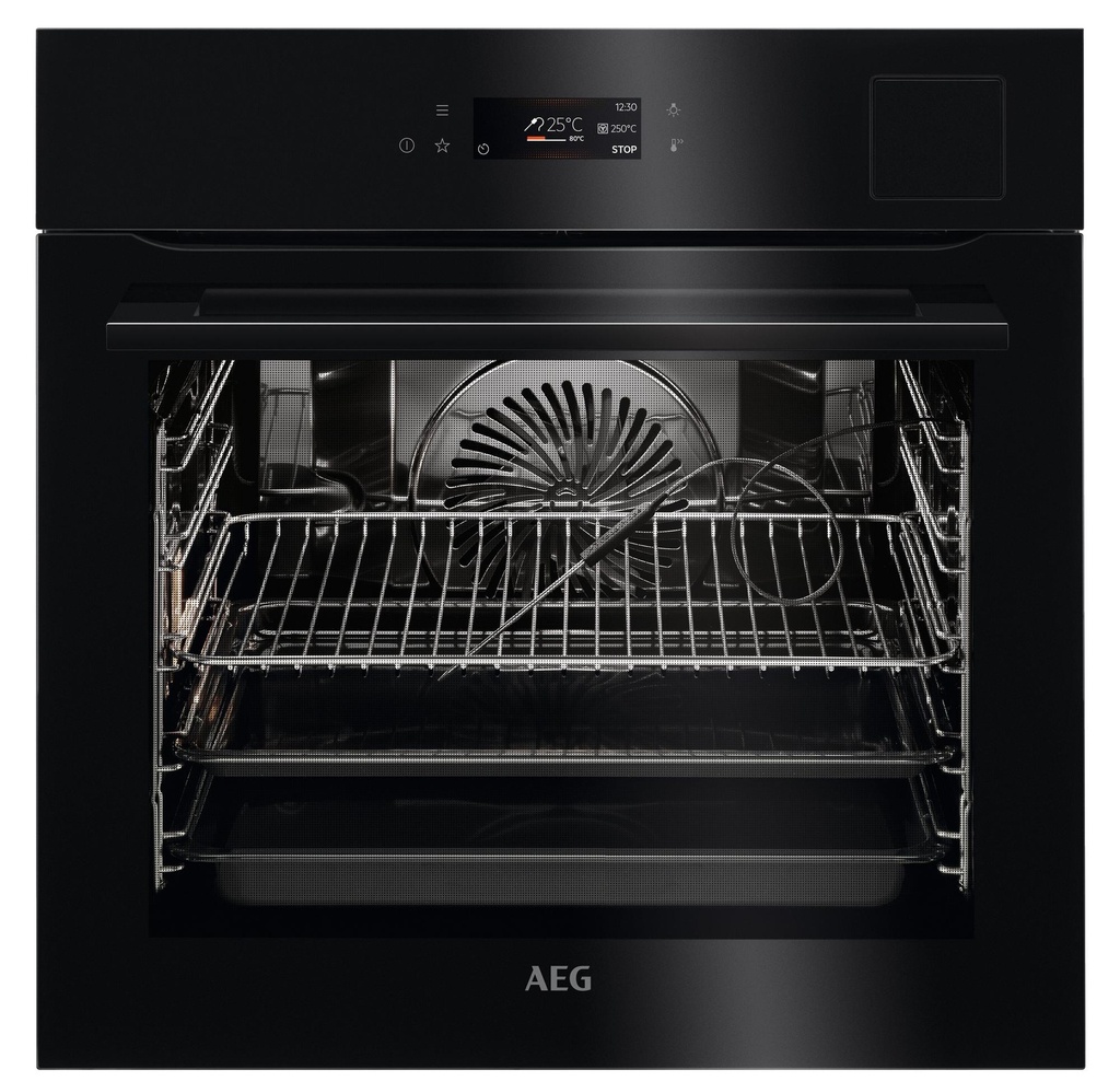 AEG BSK792380B 59.5cm Built In Electric Single Oven - Black