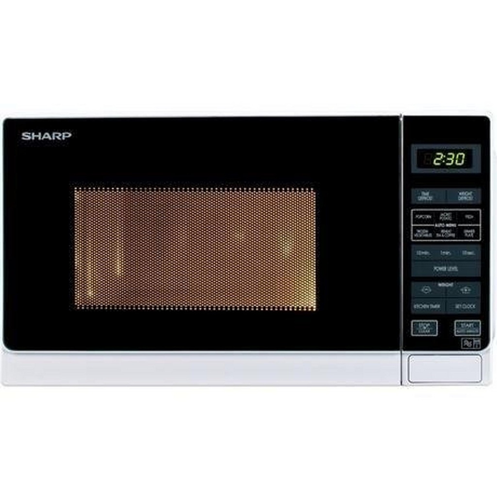 Sharp R372SLM 25 Litre Solo Microwave - Silver