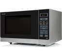 Sharp R372SLM 25 Litre Solo Microwave - Silver