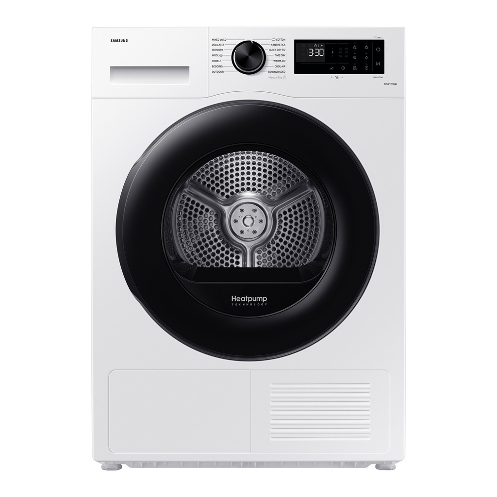 Samsung DV90CGC0A0AEEU 9kg Heat Pump Tumble Dryer - White