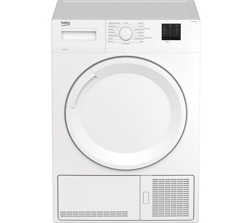 [DTKCE90021W] Beko DTKCE90021W 9kg Condenser Tumble Dryer with Sensor Programmes - White