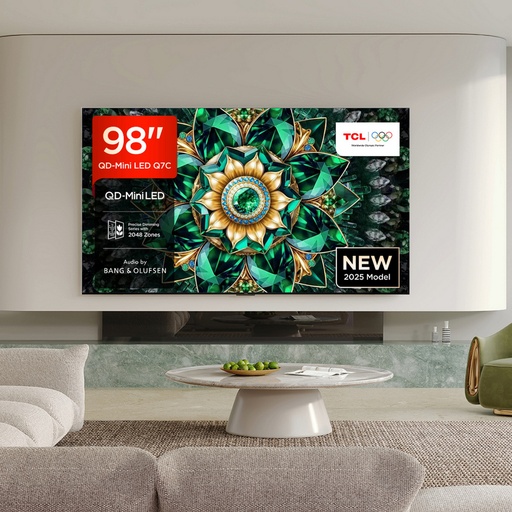[98Q7C-UK] TCL 98Q7C-UK 98" 4K QD-Mini LED UHD Smart Google TV