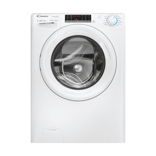 [CSO 686TWM6-80] Candy CSO 686TWM6-80 Smart Pro Inverter 8kg, 1600 Spin Washing Machine - White