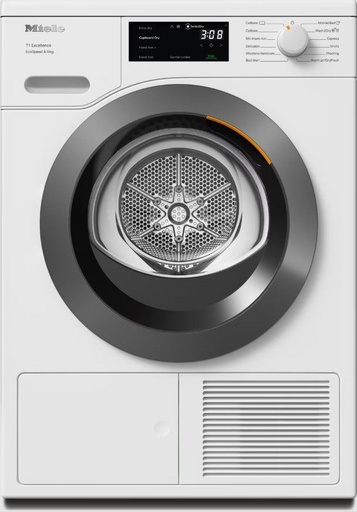 [TEC645 WP] Miele TEC645 WP 8kg Tumble Dryer - White