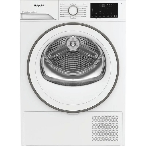 [CHD93MWWSUK] Hotpoint CHD93MWWSUK 9kg Heat Pump Tumble Dryer with Pet Hair Care - White