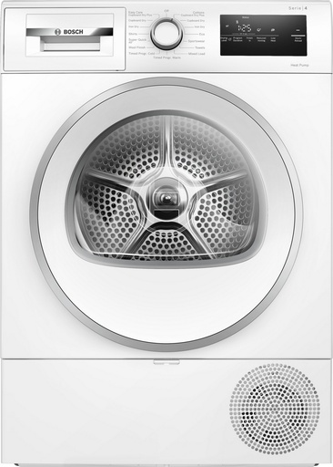 [WTH85226GB] Bosch Series 4 WTH85226GB 8kg Heat Pump Tumble Dryer - White