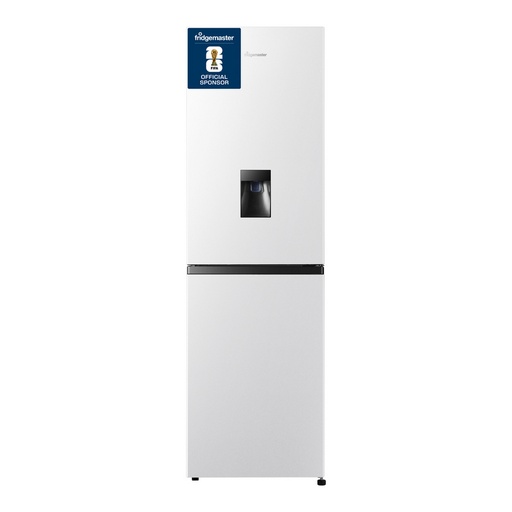 [MC55240DE] Fridgemaster MC55240DE 50/50 Non-Plumbed Freestanding Fridge Freezer – White