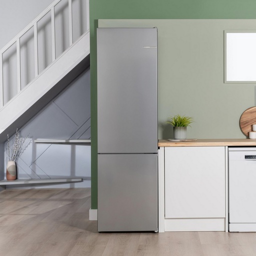 [KGN392LAGG] Bosch KGN392LAGG 60cm 70/30 Total No Frost Fridge Freezer - Stainless Steel Look