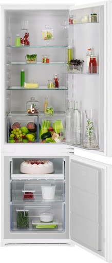 [NSC6L18ZES] AEG NSC6L18ZES 54.6cm 70/30 Built In Low Frost Fridge Freezer