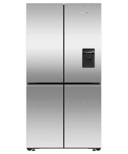 [RF605QNUVX1] Fisher & Paykel RF605QNUVX1 90.5cm Quad Door Frost Free Fridge Freezer - Stainless Steel