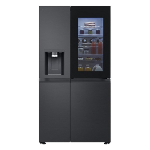[GSXE91EVAD] LG GSXE91EVAD 91.3cm Frost Free American Fridge Freezer - Essence Black Steel