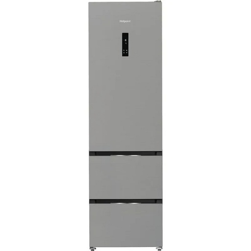 [HPKF5351XP4UK] Hotpoint HPKF 5351 XP4UK Dual No Frost 3 Door American Fridge Freezer with VitalCare - Brushed Steel