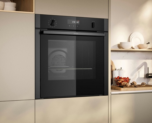 [B6ACH7AG7B] Neff B6ACH7AG7B Slide & Hide 59.4cm Built In Electric Single Oven - Graphite Grey