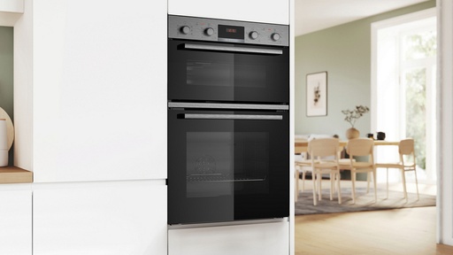 [MBA533BS3B] Bosch MBA533BS3B Series 4- 60cm Built In Double Oven - Stainless Steel