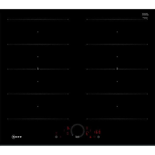 [T66FHX4L0] Neff T66FHX4L0 59.2cm Induction Hob - Black