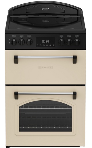 [CLB60ECC] Leisure CLB60ECC 60cm Double Oven Electric Range Cooker - Cream