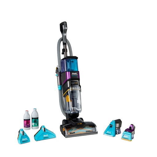 [EX300UK] Shark EX300UK CarpetXpert Carpet Cleaner with Built-In Stain Striker - Charcoal & Fuchsia