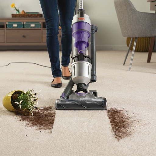 [U85-AS-PME] Vax U85-AS-PME Air Stretch Pet Max Vacuum Cleaner - Silver & Purple