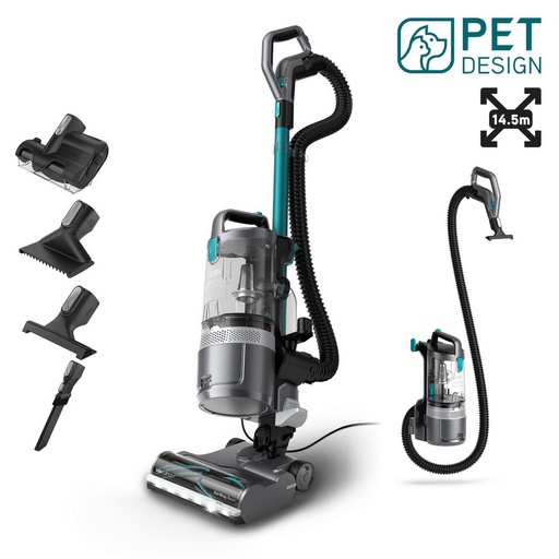 [CDUP-LORP] Vax CDUP-LORP LiftOut Reach Pet-Design Upright Vacuum Cleaner - Graphite / Teal