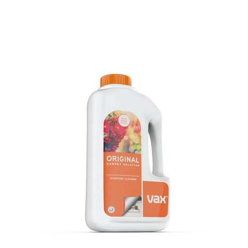 [1-9-142055] Vax 1-9-142055 Original Carpet Cleaning Solution 1.5L, Rose burst scent - White