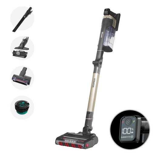 [IZ400UKT] Shark IZ400UKT Stratos Cordless Stick Vacuum Cleaner - Pet Pro Model - 60 Minutes Run Time - Copper