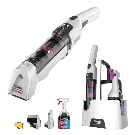 [HX100UKT] Shark HX100UKT Shark StainForce Cordless Stain-Destroying Spot Cleaner - White