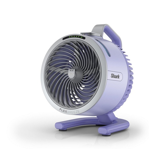 [FA050UKLV] Shark FA050UKLV FlexBreeze TableMate Indoor to Outdoor High-Velocity Tabletop Fan - Lavender