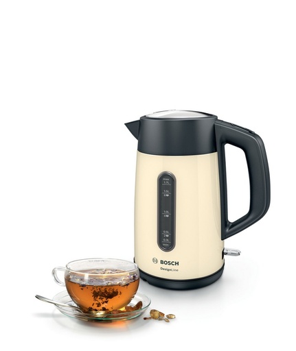 [TWK4P437GB] Bosch TWK4P437GB 1.7 Litre Traditional Kettle - Cream