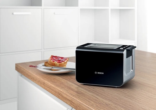 [TAT8613NGB] Bosch Styline TAT8613NGB 2 Slice Toaster -Black