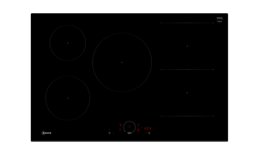 [T58FHW1L0KIT] Neff T58FHW1L0KIT 80.2cm Induction Hob with Pan Set - Black