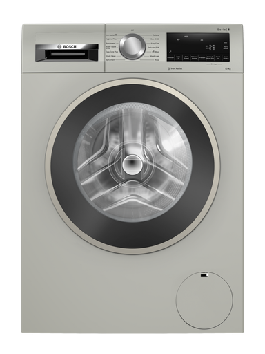 [WGG254ZSGB] Bosch WGG254ZSGB 10kg 1400 Spin Washing Machine - Silver Inox