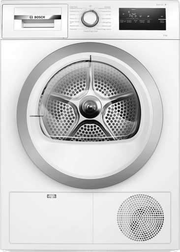 [WTN83203GB] Bosch WTN83203GB 8kg Condenser Tumble Dryer - White
