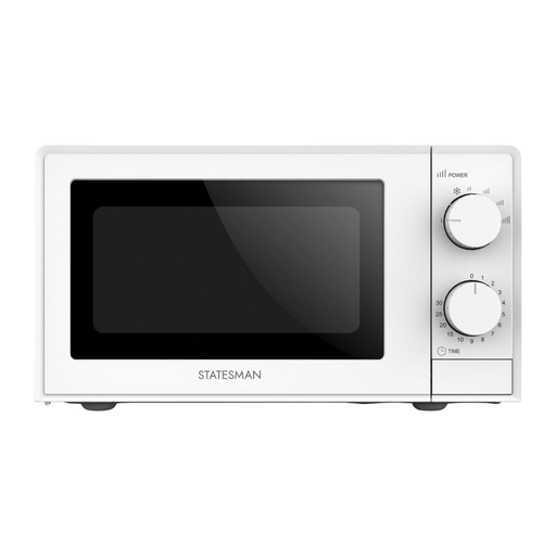 [SKMS0720MPW] Statesman SKMS0720MPW 20 Litres Single Microwave - White