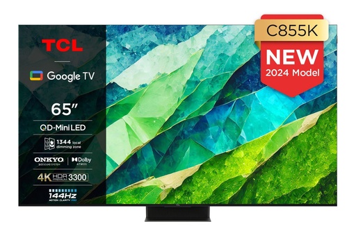 [65C855K] TCL 65C855K 65" 4K QLED HDR Premium Google TV