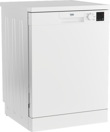 [DVN05C20W] Beko DVN05C20W Full Size Dishwasher - White - 13 Place Settings