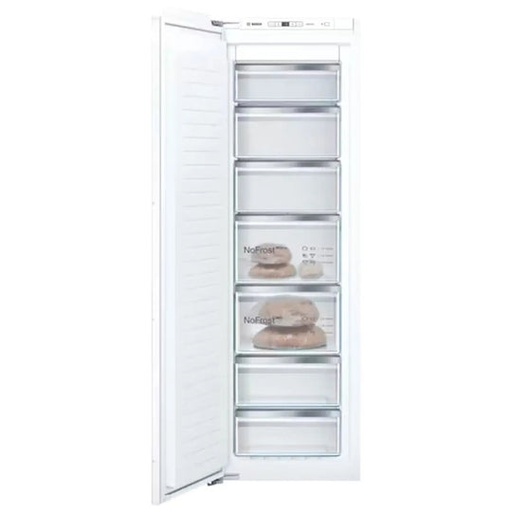 [GIN81VEE0G] Bosch GIN81VEE0G 55.8cm Built In Total No Frost Freezer - White