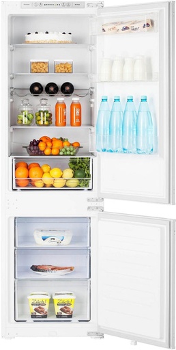 [RIB312F4AWE] Hisense RIB312F4AWE 54cm 70/30 Frost Free Fridge Freezer - White