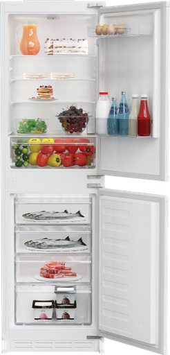 [ZICSD455] Zenith ZICSD455 54cm 50/50 Manual Integrated Fridge Freezer 